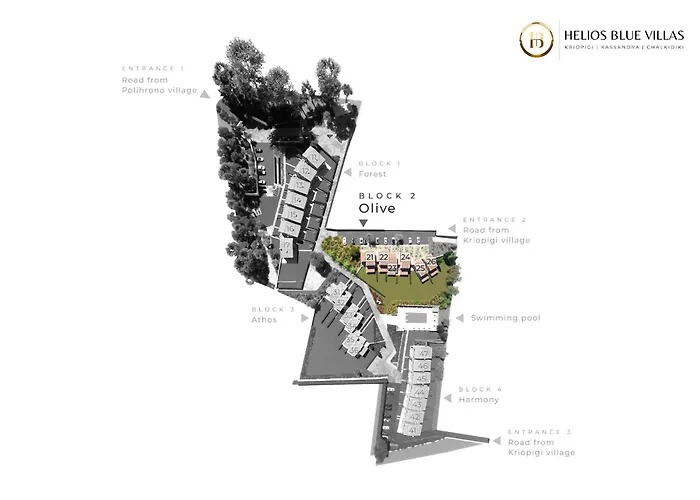 Helios Blue Kassandra Вилла *