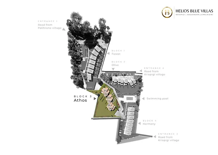 Villa Helios Blue Kassandra Kriopigi